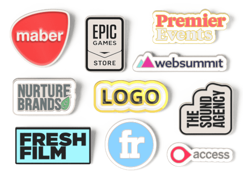 Emaljebadge - Merkede salgsfremmende Emaljenål Emaljebadge - Merkede salgsfremmende Emaljenål