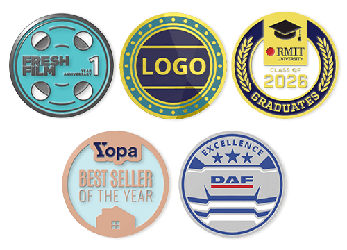 Emaljert Challenge Coin - Mynt
