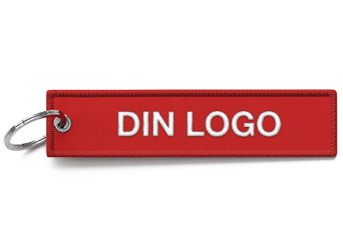 JetTag - Personlige Nøkkelringer i stoff JetTag - Personlige Nøkkelringer i stoff