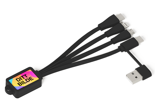 Multi - Blekksprut USB USB kabel merket Multi - Blekksprut USB USB kabel merket