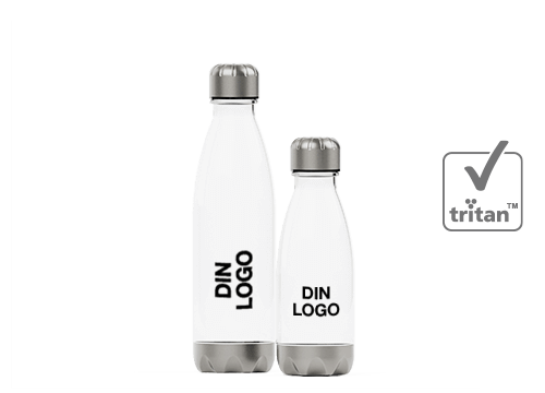Nova Clear - Merkede vannflasker logo