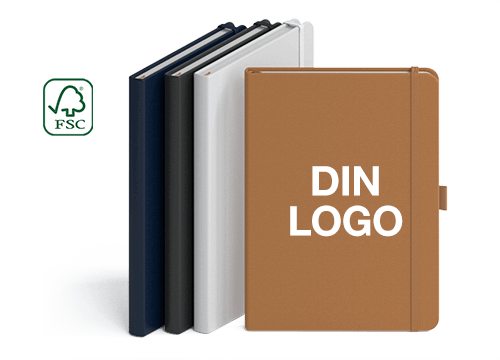 Draft - Trykket notatbøker med logo