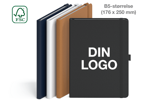 Idea - Tilpassede notatbøker med logo