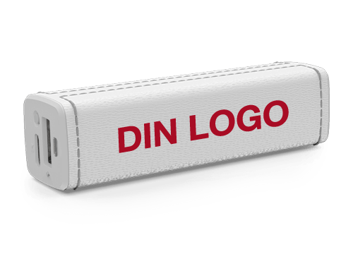 Lux - Power Bank med Logo Lux - Power Bank med Logo