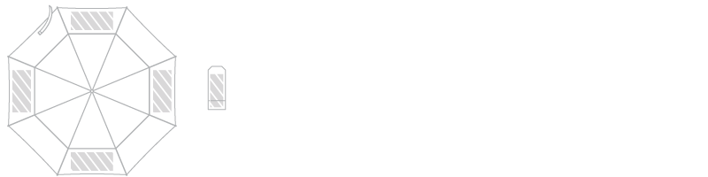 Paraply Fototrykk Paraply Fototrykk