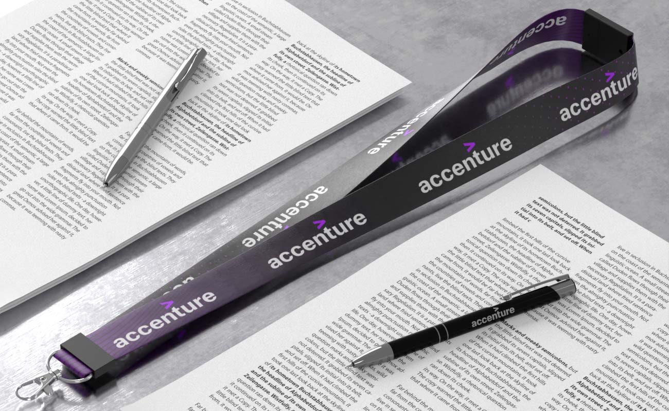 Access - Personlige salgsfremmende Nøkkelbånd gallery thumbnail