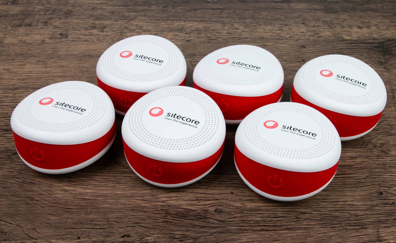 Aqua - Wireless Høytaler Med Logo gallery thumbnail