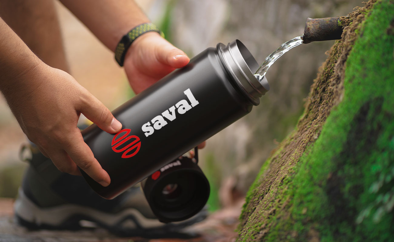 Aqualok Metal - Vannflasker i bulk med logo gallery thumbnail