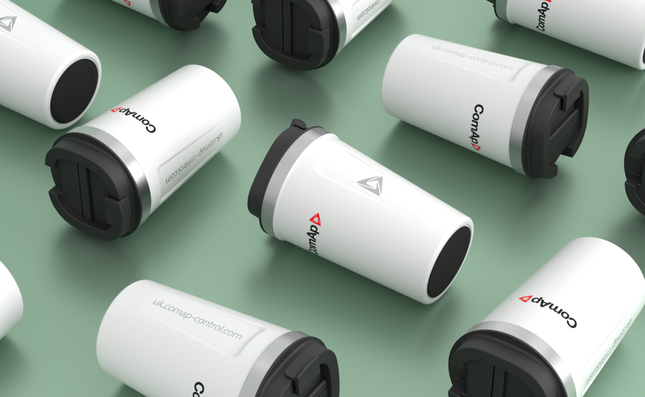 Aroma - 300 ml dobbeltvegget kopp med logo gallery thumbnail