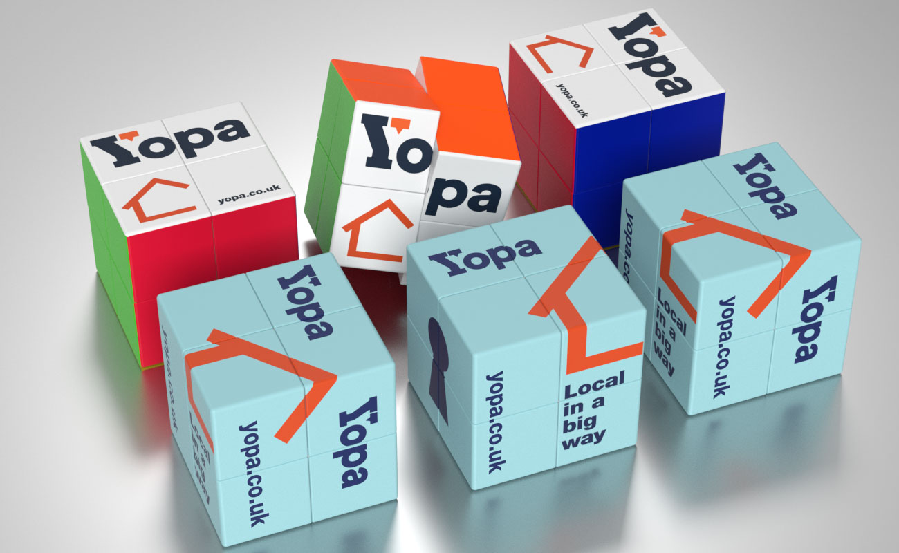 Blox Mini - Magiske kuber med logo gallery thumbnail