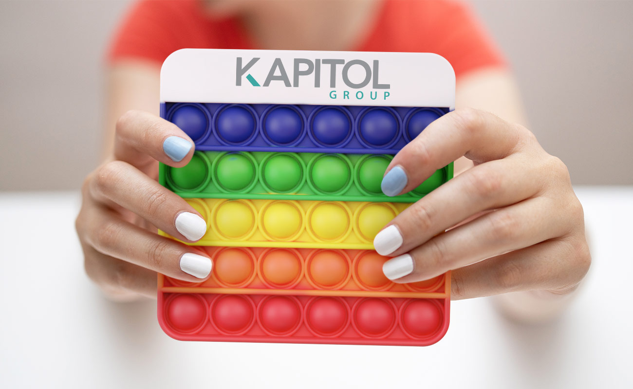 Bubble - Fidget med logo gallery thumbnail