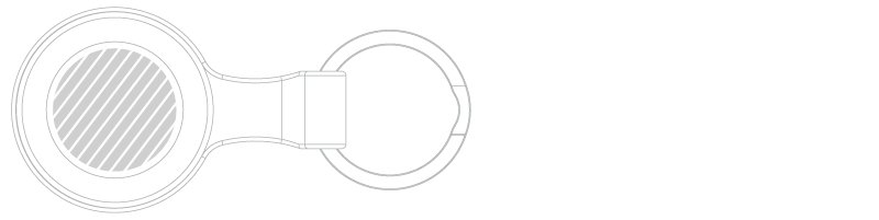 AirTag-etui Screen Printing AirTag-etui Screen Printing