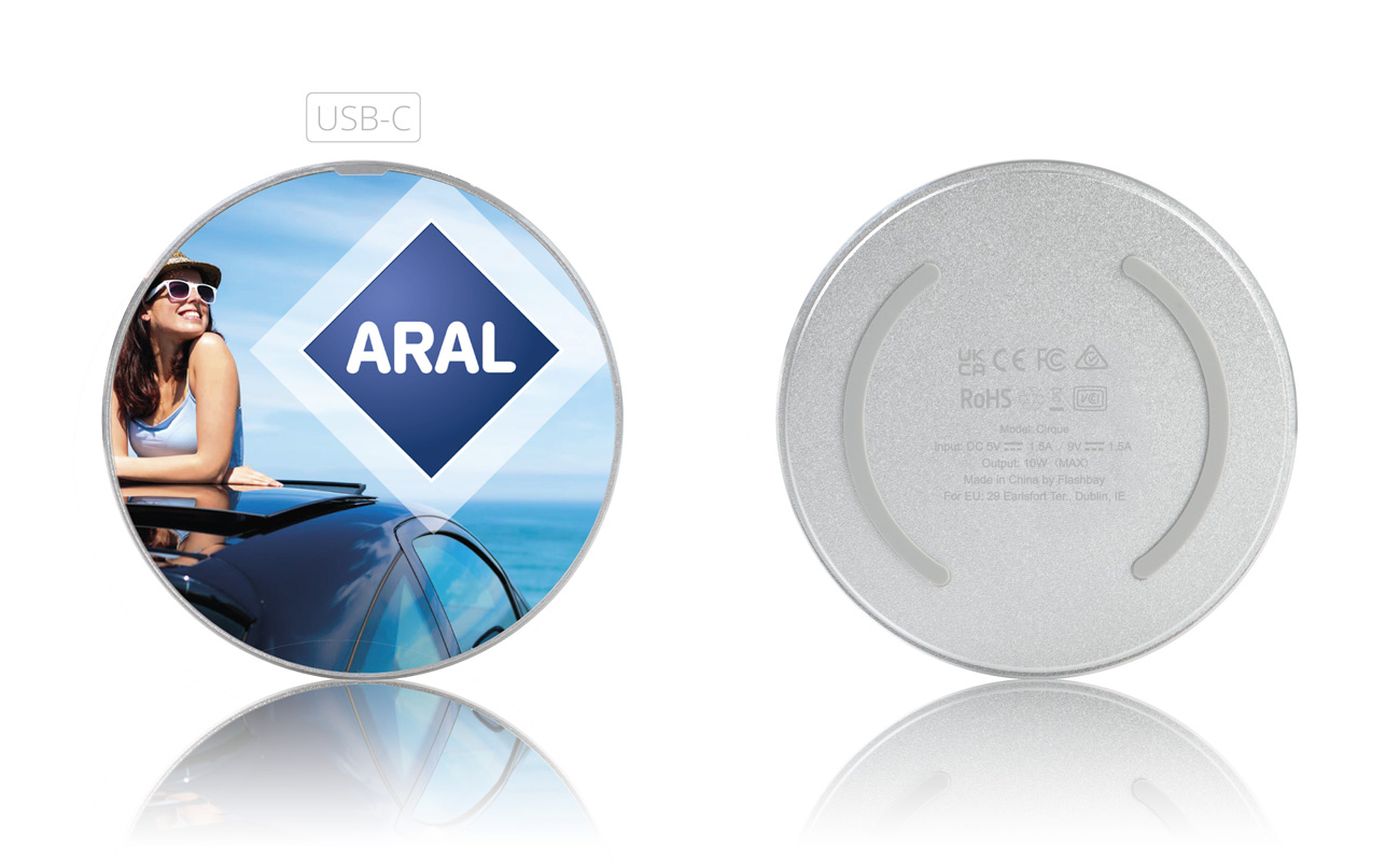 Cirque - Promoterende trådløs lading pad gallery thumbnail