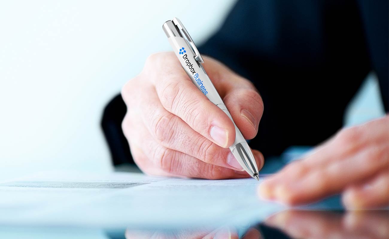 Clarity - Penner med logo gallery thumbnail