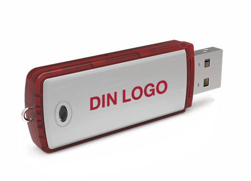 Classic - USB Minnepenn Med Logo