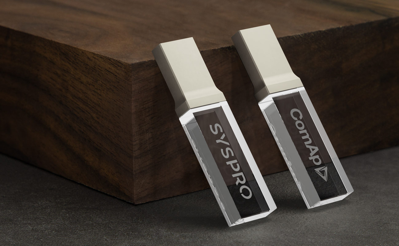 Crystal - Glass minnepinne gallery thumbnail