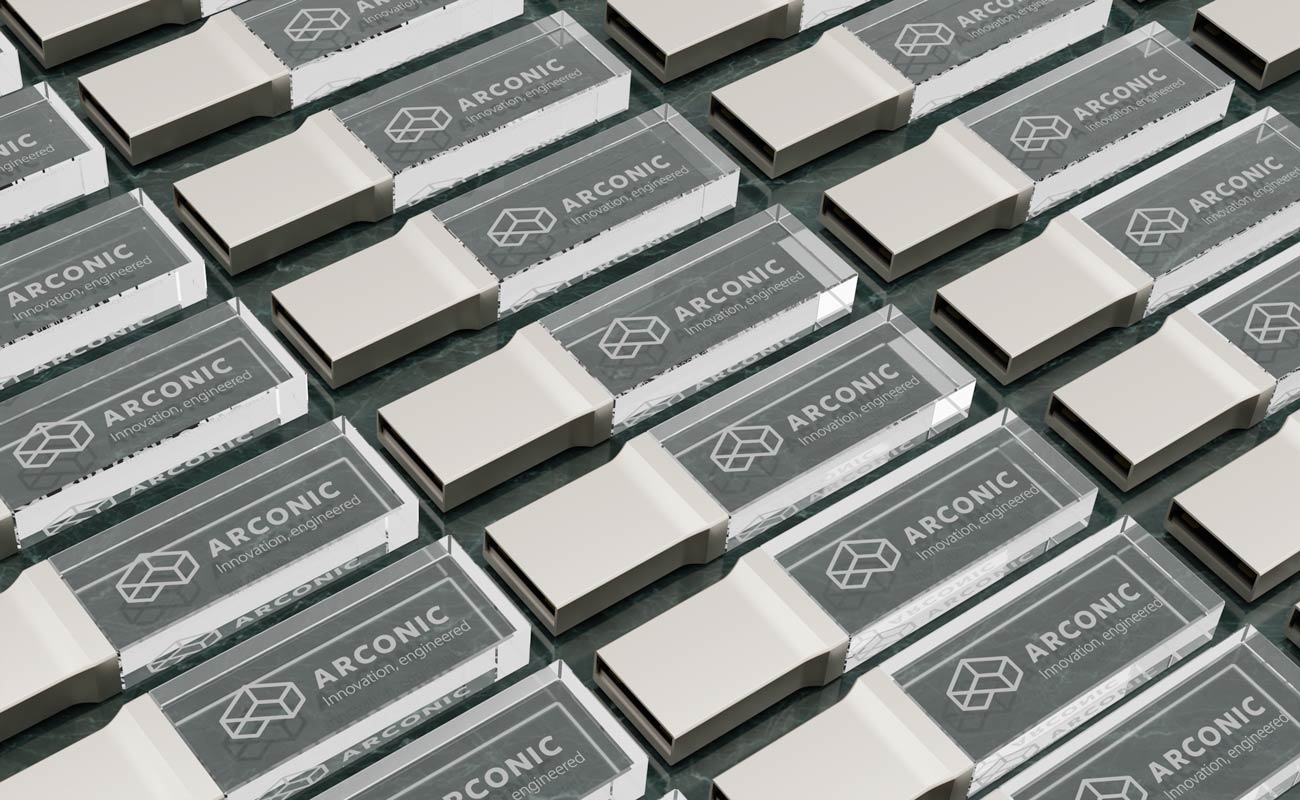 Crystal - Glass Memory Stick gallery thumbnail