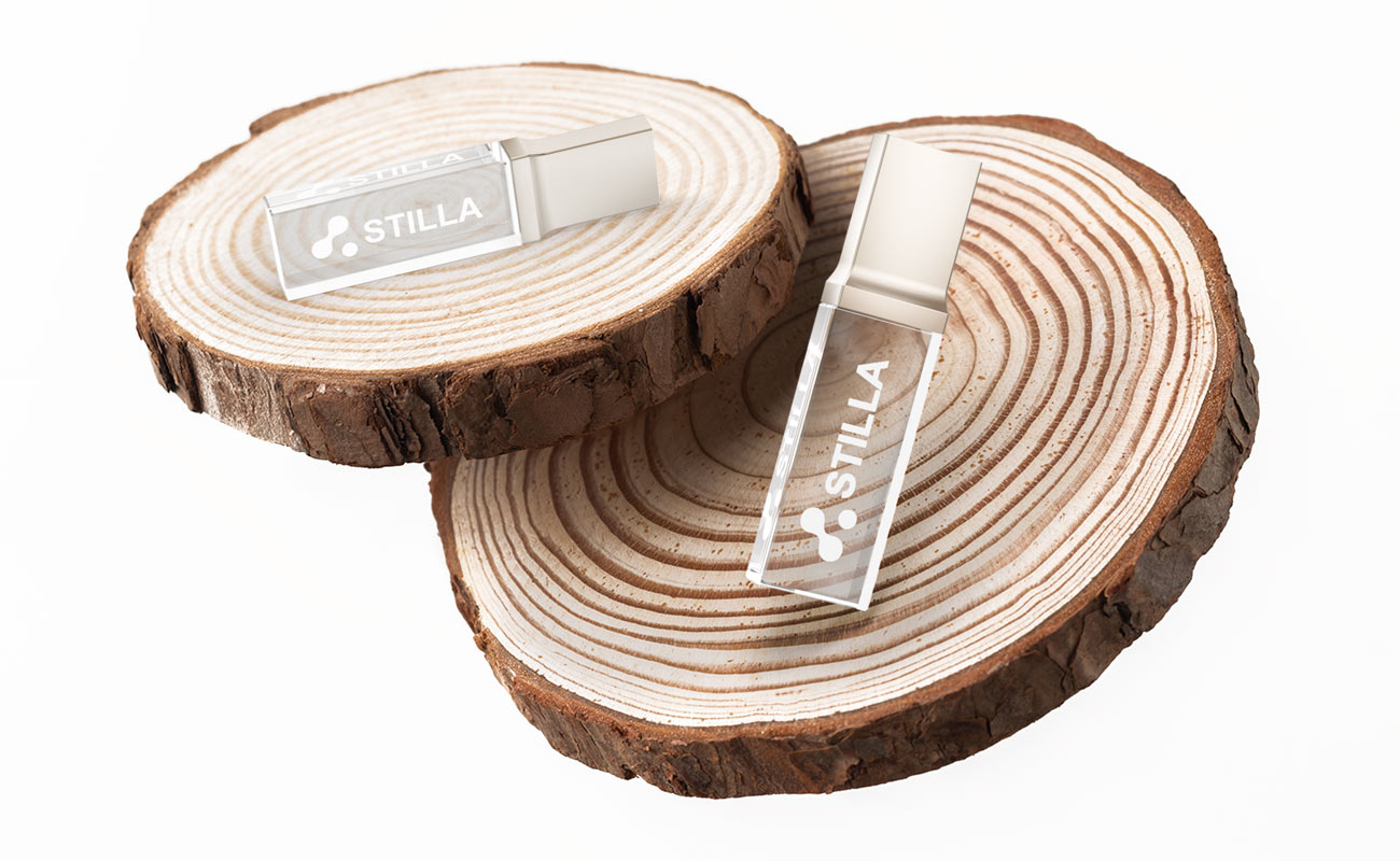 Crystal - Gjennomsiktig minnepinne gallery thumbnail