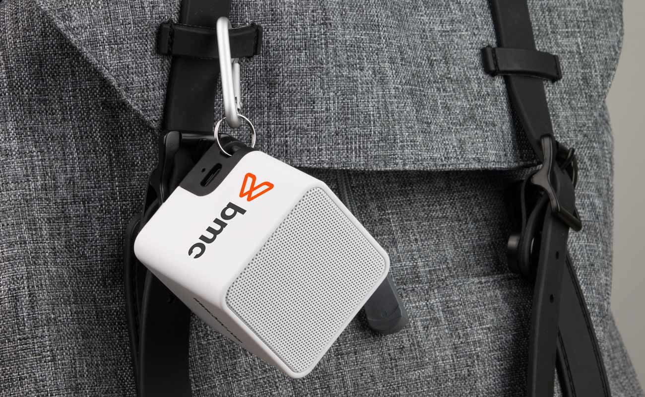 Cube - Bluetooth Høgtaler Med Trykk gallery thumbnail