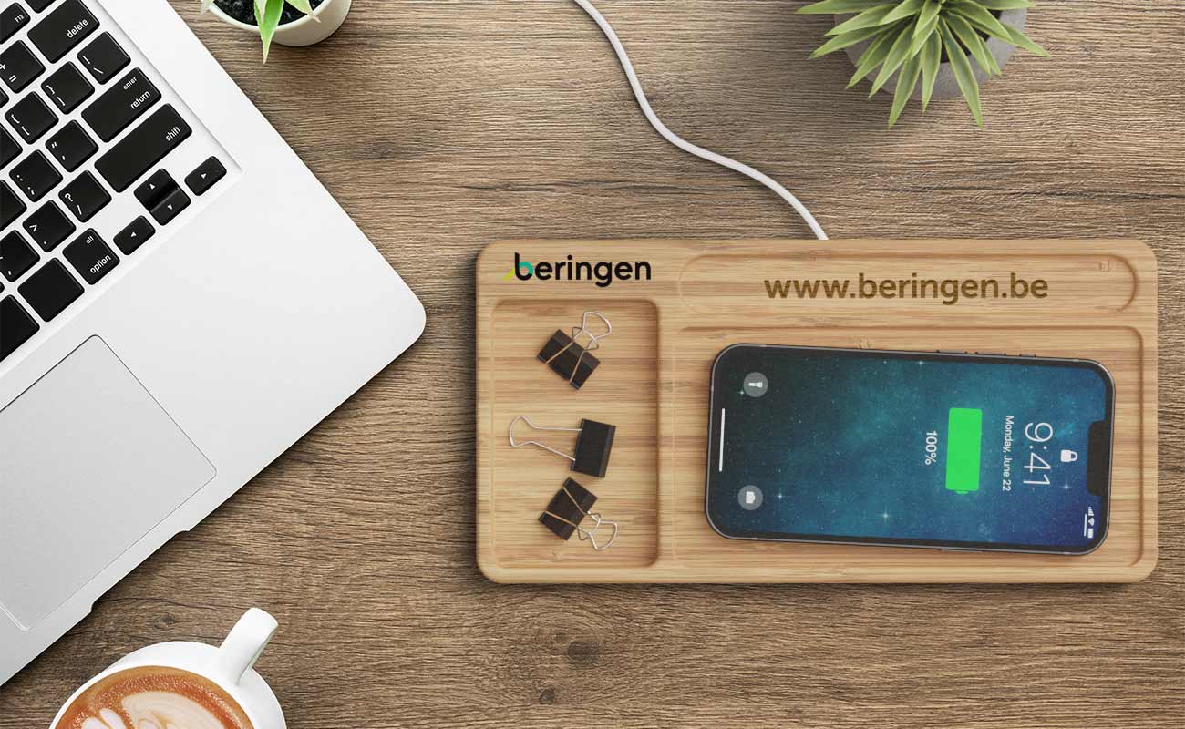 EcoDesk - Qi trådløs lader engros gallery thumbnail