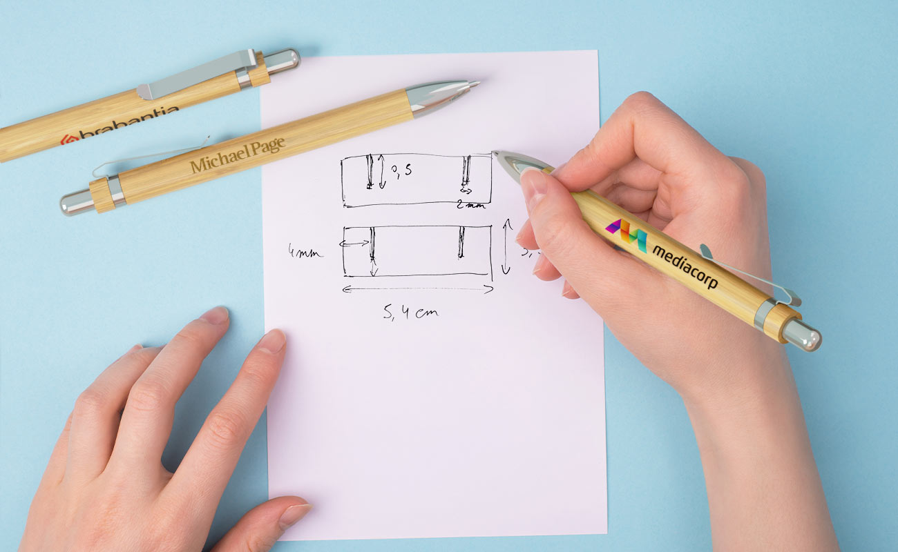 Essence - Salgsfremmende Penner av bambus Salgsfremmende produkter gallery thumbnail