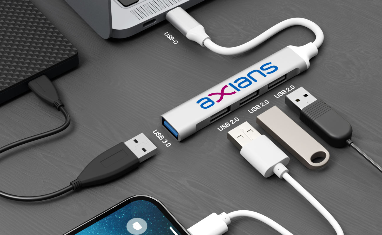 Expand - Egendefinert USB hub