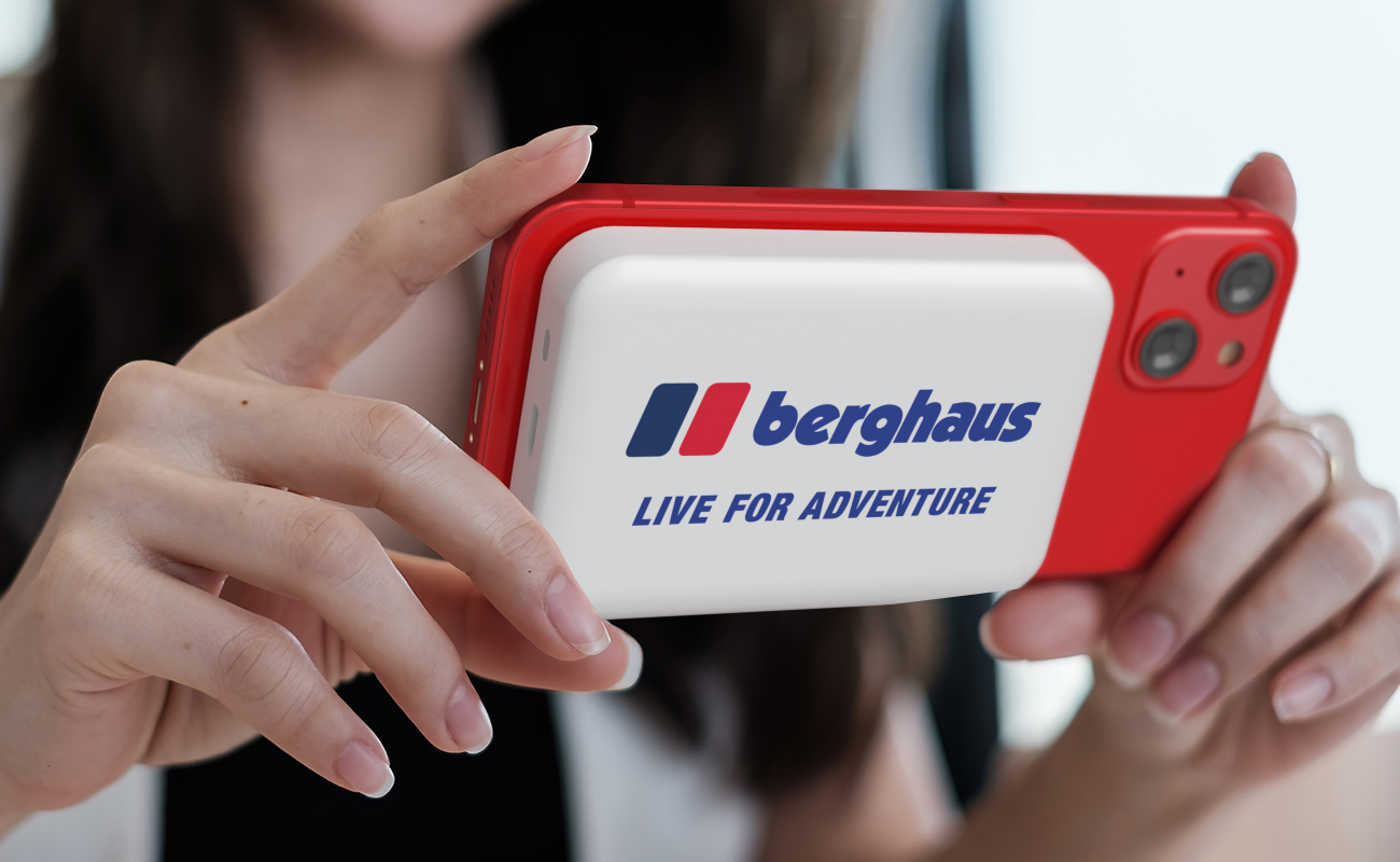 Force - Tilpassede salgsfremmende Magnetiske trådløse powerbanker gallery thumbnail