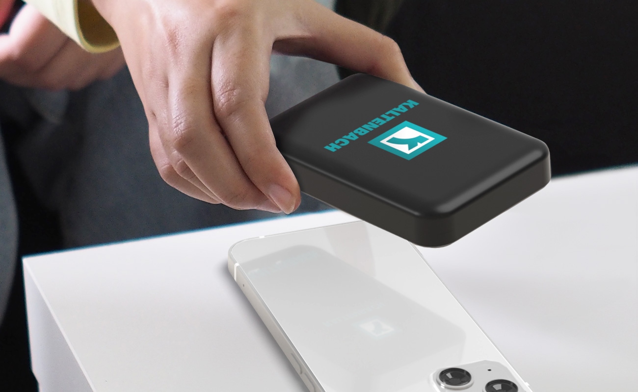 Force - Kampanje Magnetiske trådløse powerbanker med logo gallery thumbnail