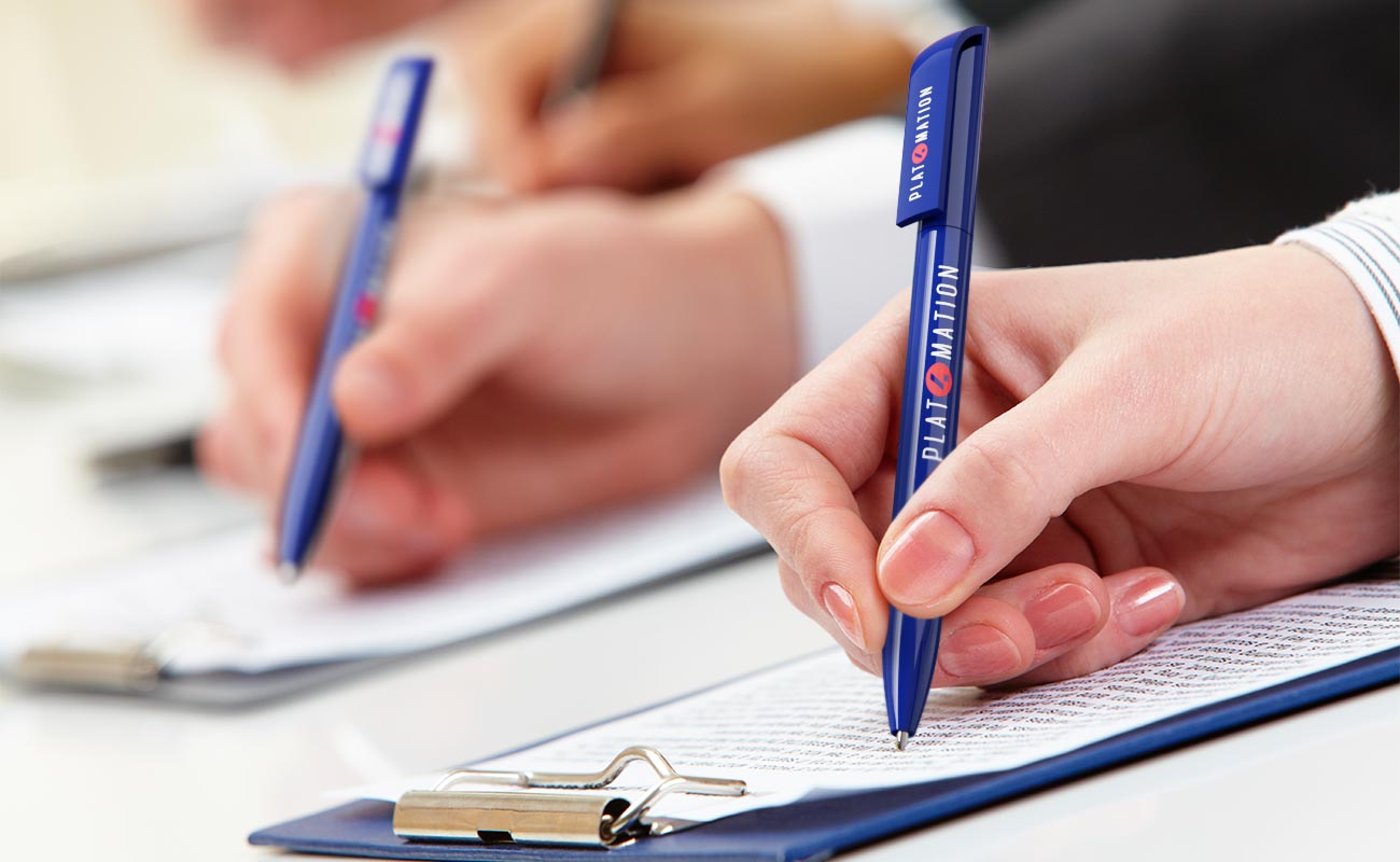 Frosty - Tilpassede salgsfremmende penner gallery thumbnail