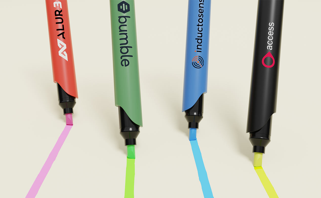 Glow - Tilpassede Highlighter Penner gallery thumbnail