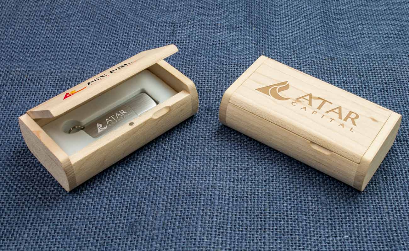 Halo - Personlige usb med led lys gallery thumbnail