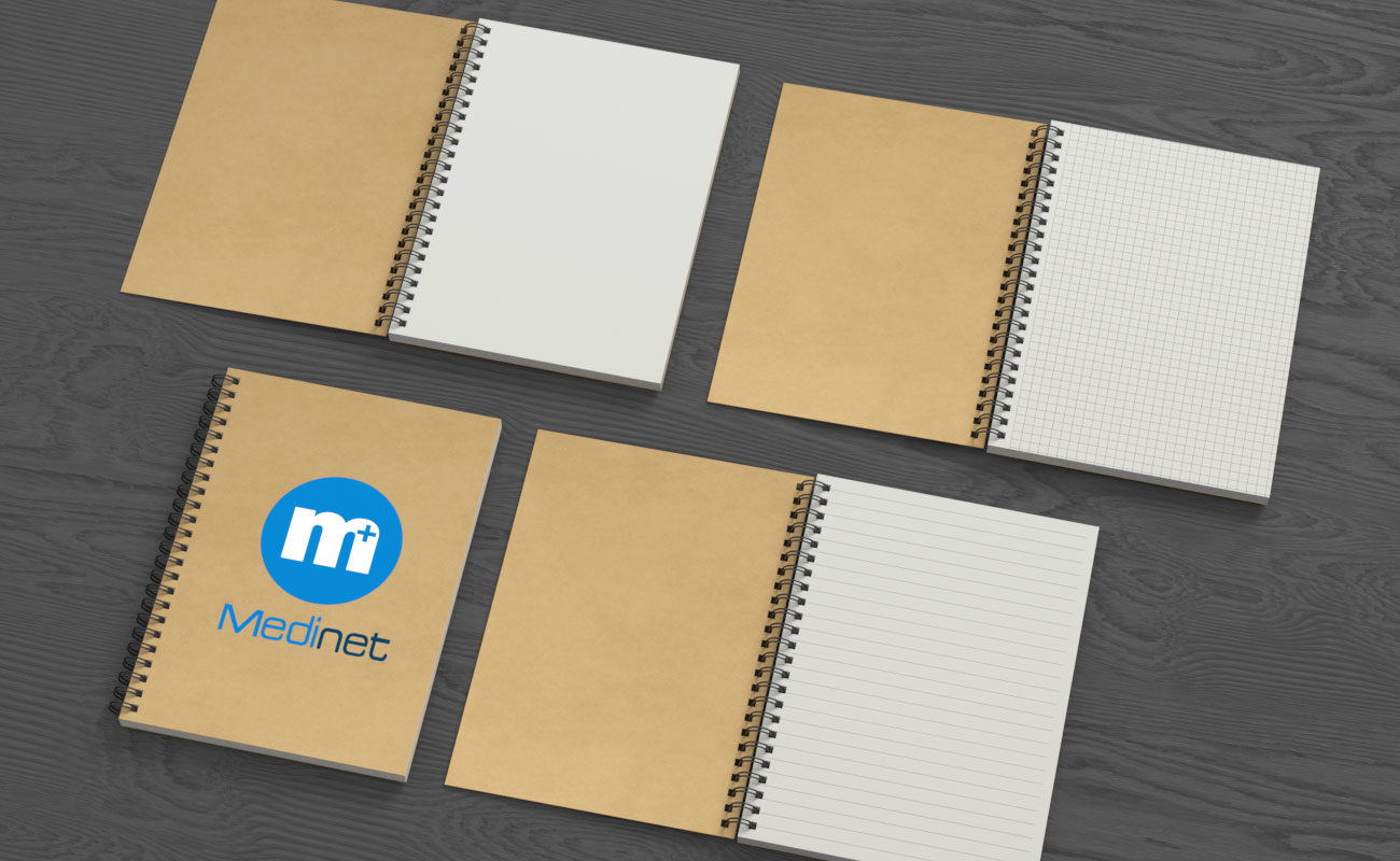 Helix - Tilpasset salgsfremmende notatbøker gallery thumbnail