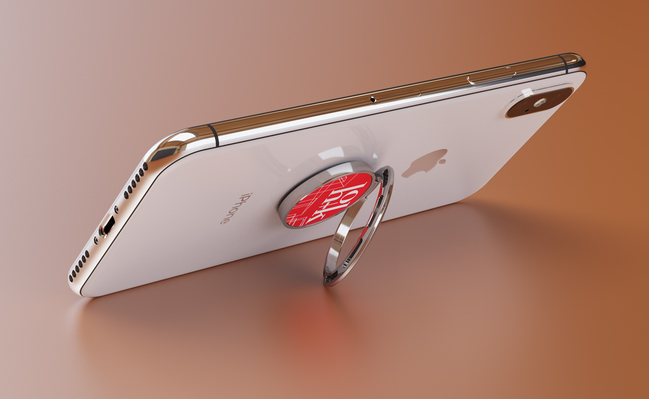 Hoop - Trykt Telefonfingerholder gallery thumbnail