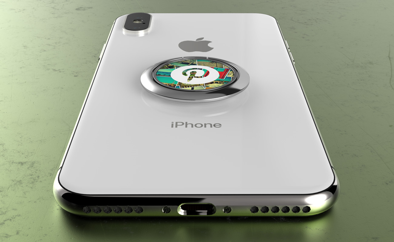 Hoop - Trykte Phone Grips gallery thumbnail