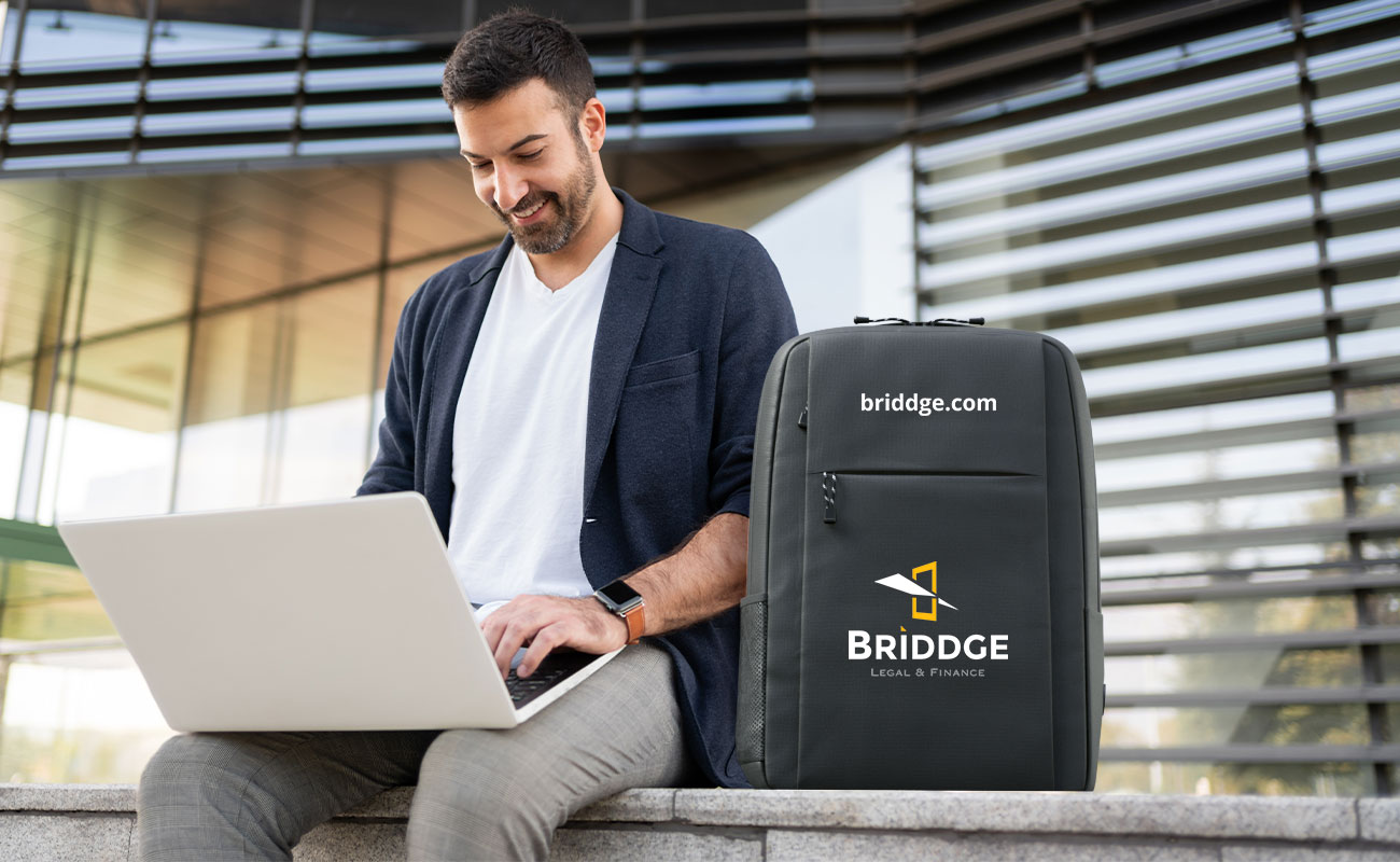 Horizon - Ryggsekker for bærbare datamaskiner med logo gallery thumbnail