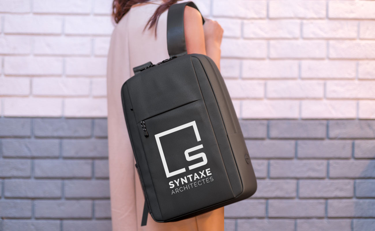 Horizon - Spesialtilpassede reklameRyggsekker for bærbare datamaskiner gallery thumbnail