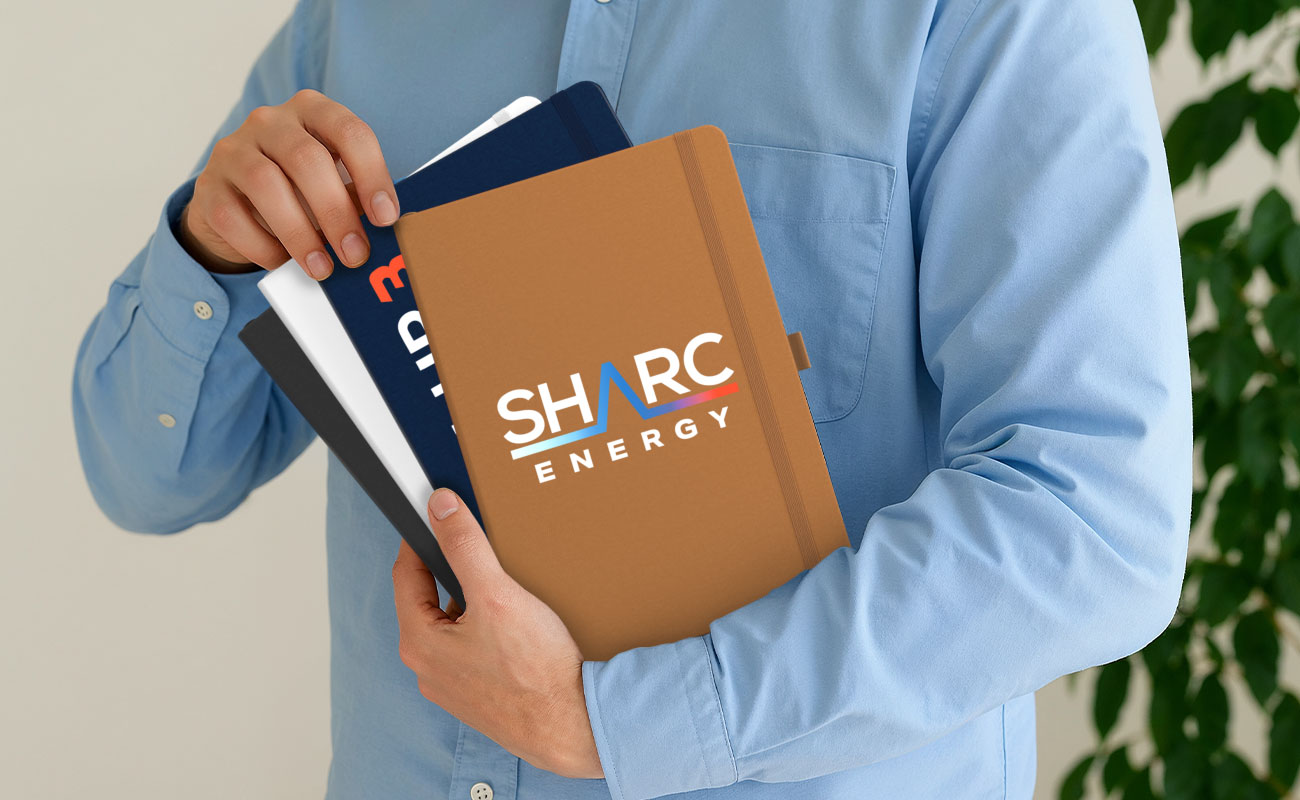 Idea - Tilpassede notatbøker med logo gallery thumbnail