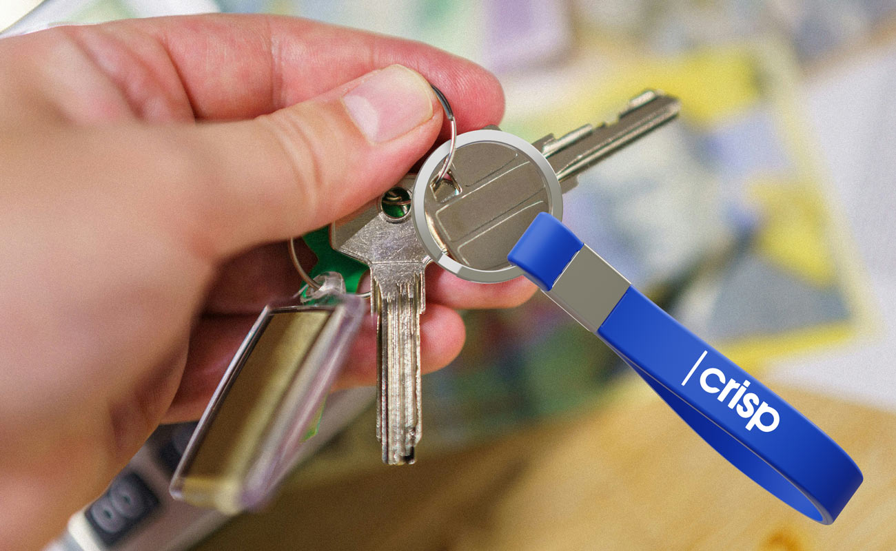 Jangle - Nøkkelringer i silikon med logo gallery thumbnail