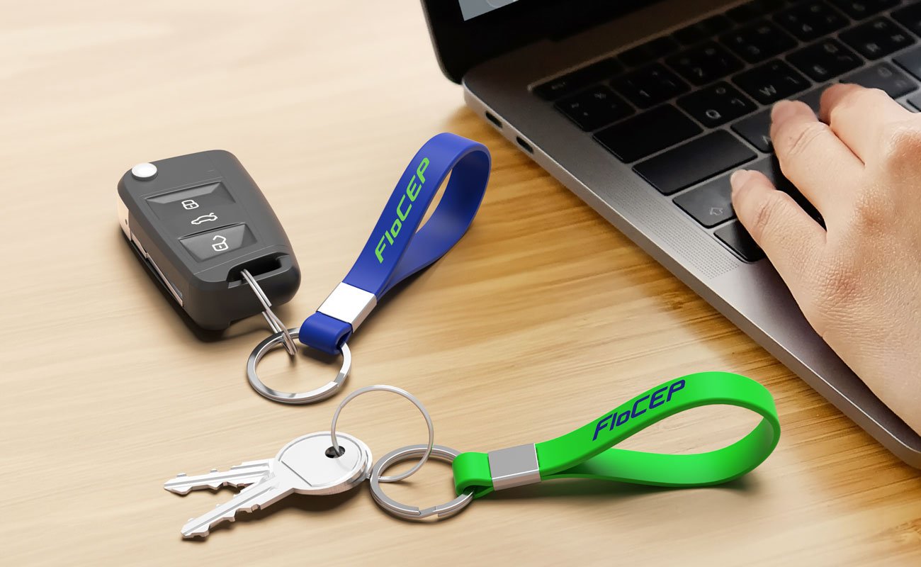 Jangle - Spesialtilpassede Nøkkelringer i silikon gallery thumbnail