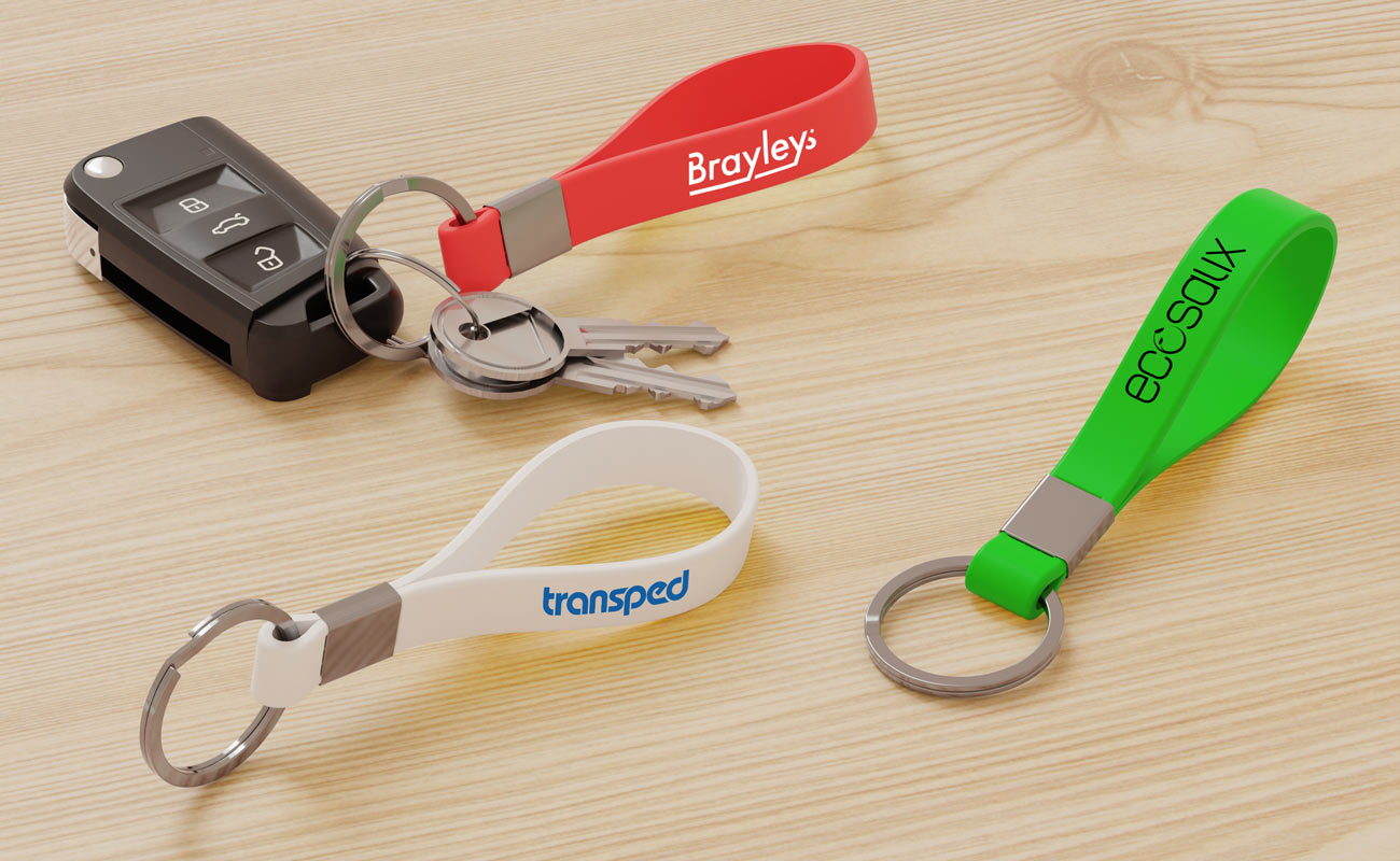 Jangle - Kampanje Nøkkelringer i silikon med logo gallery thumbnail