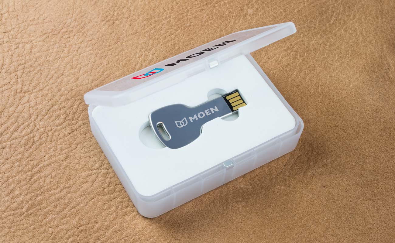 Key - USB Minne Med Logo gallery thumbnail