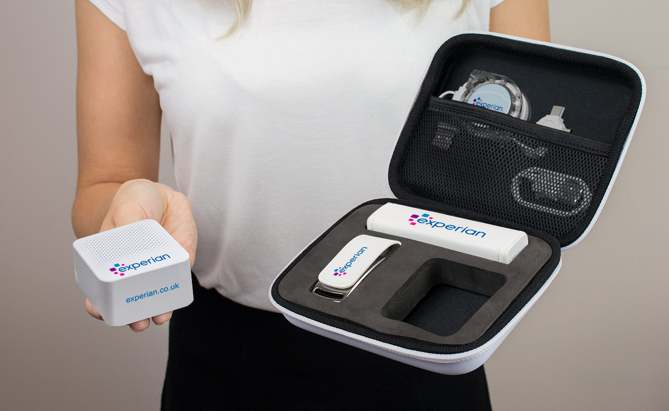 Leather L - Gavesett med logo gallery thumbnail