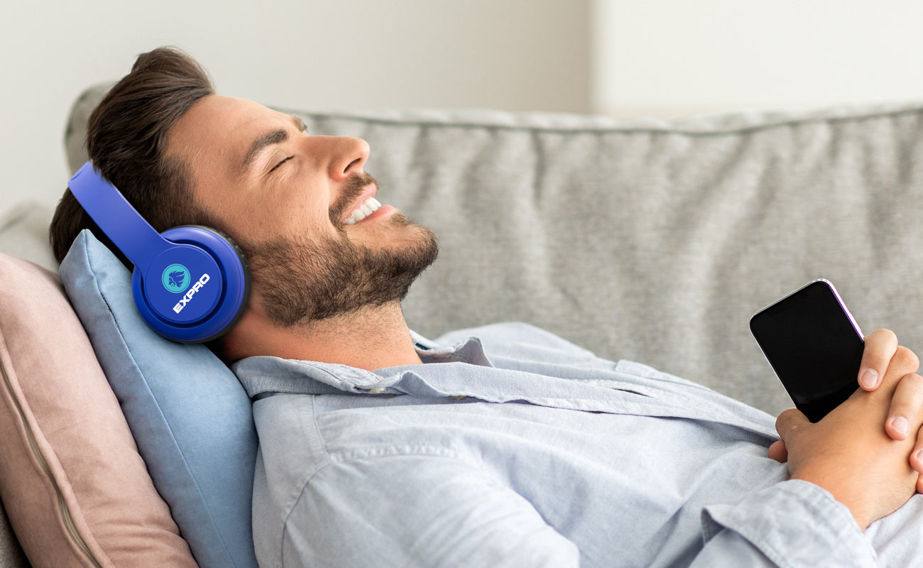 Mambo - Bluetooth Hodetelefoner Med Trykk gallery thumbnail