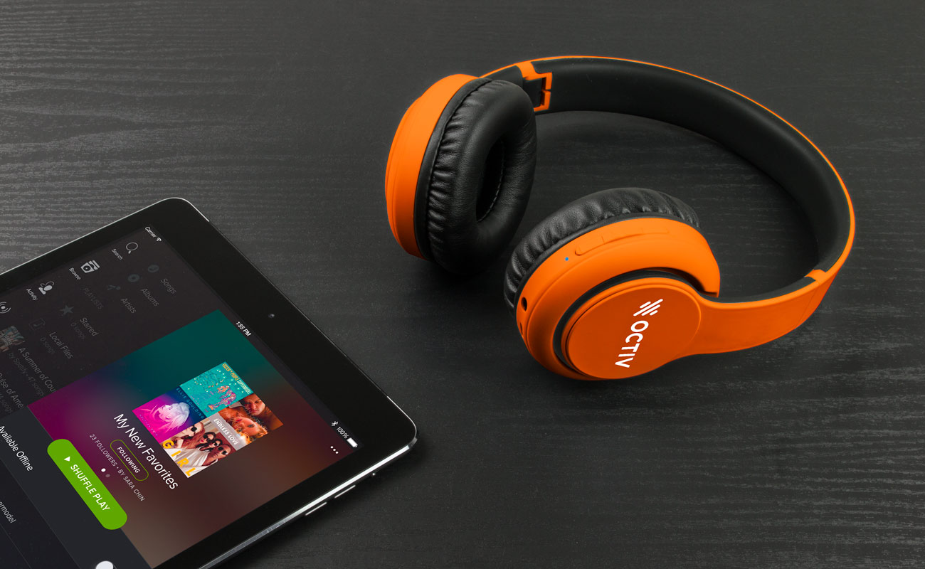 Mambo - Bluetooth Hodetelefoner Trykk gallery thumbnail