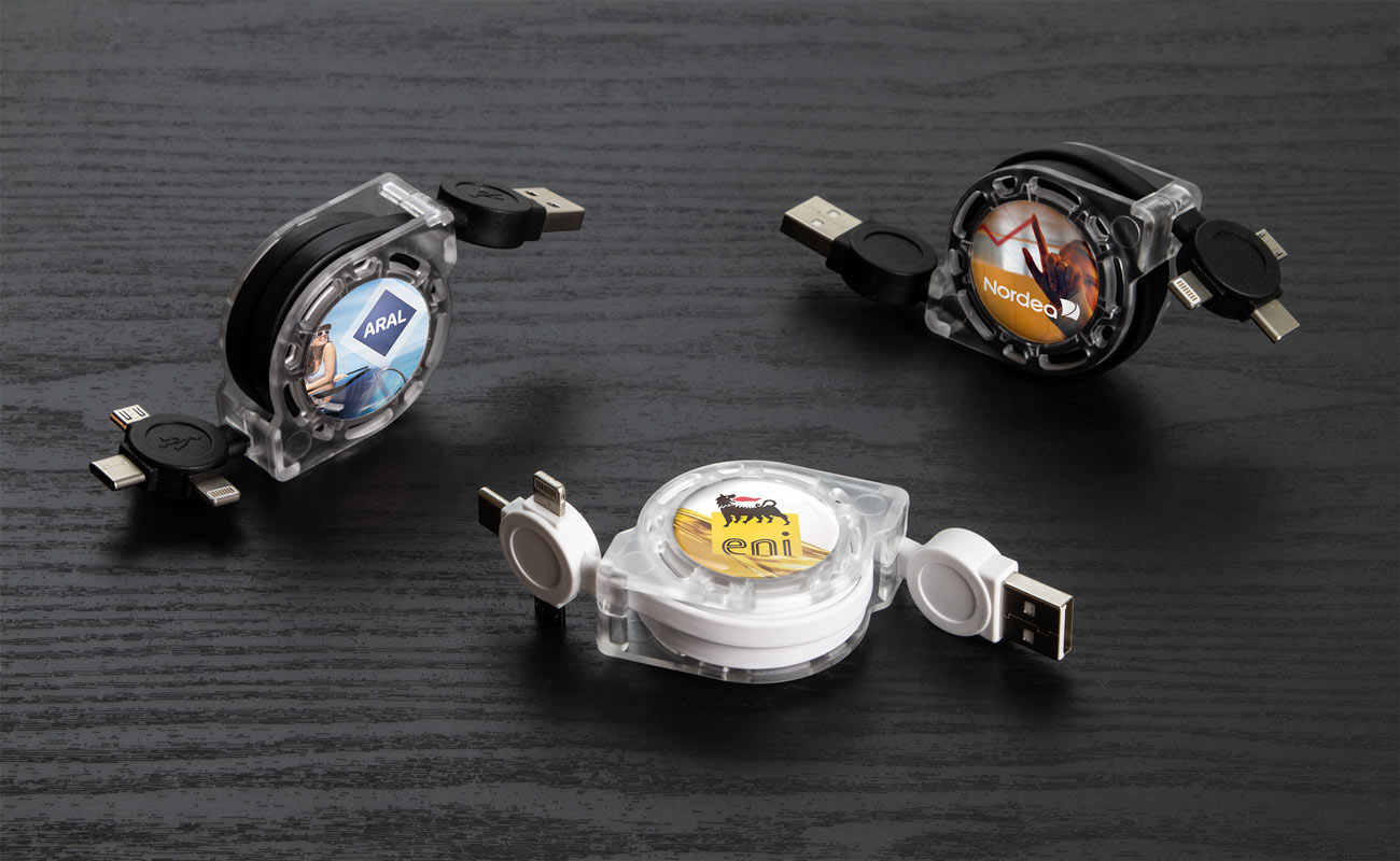 Motion - Mange promoterende USB kabler
