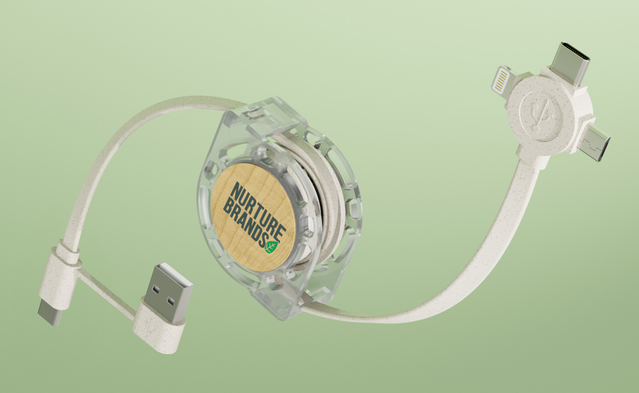 Motion Wood - USB-kabel gallery thumbnail