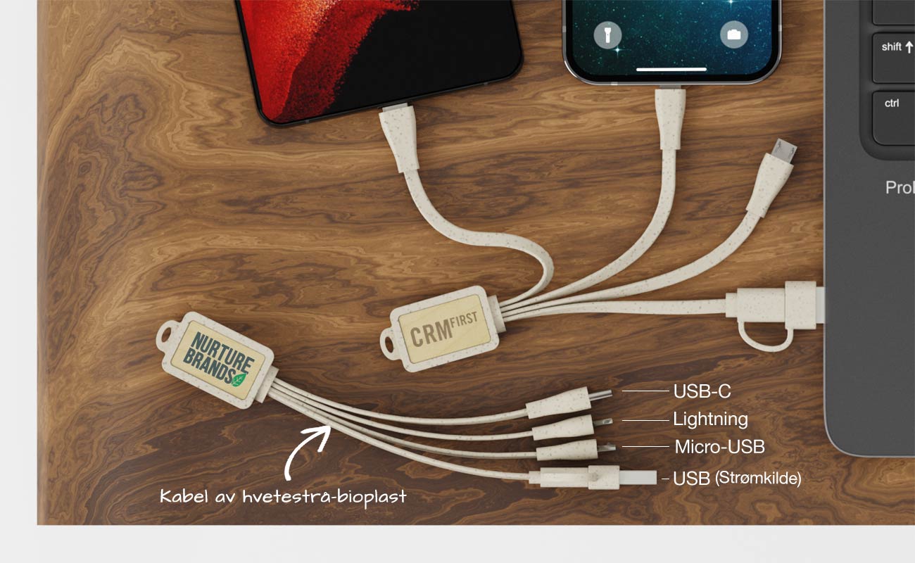 Multi Wood USB-kabel