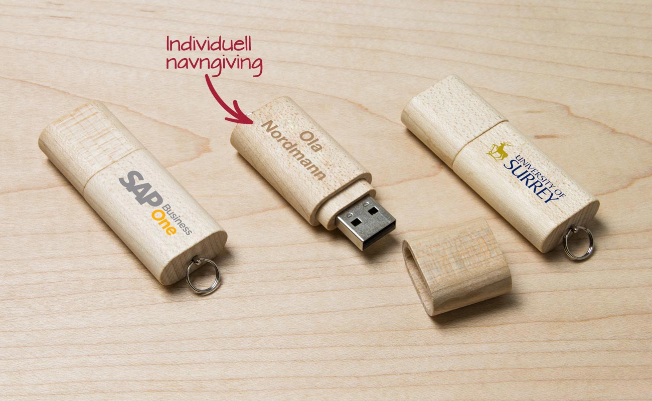 Nature - Tre tilpasset USB 
