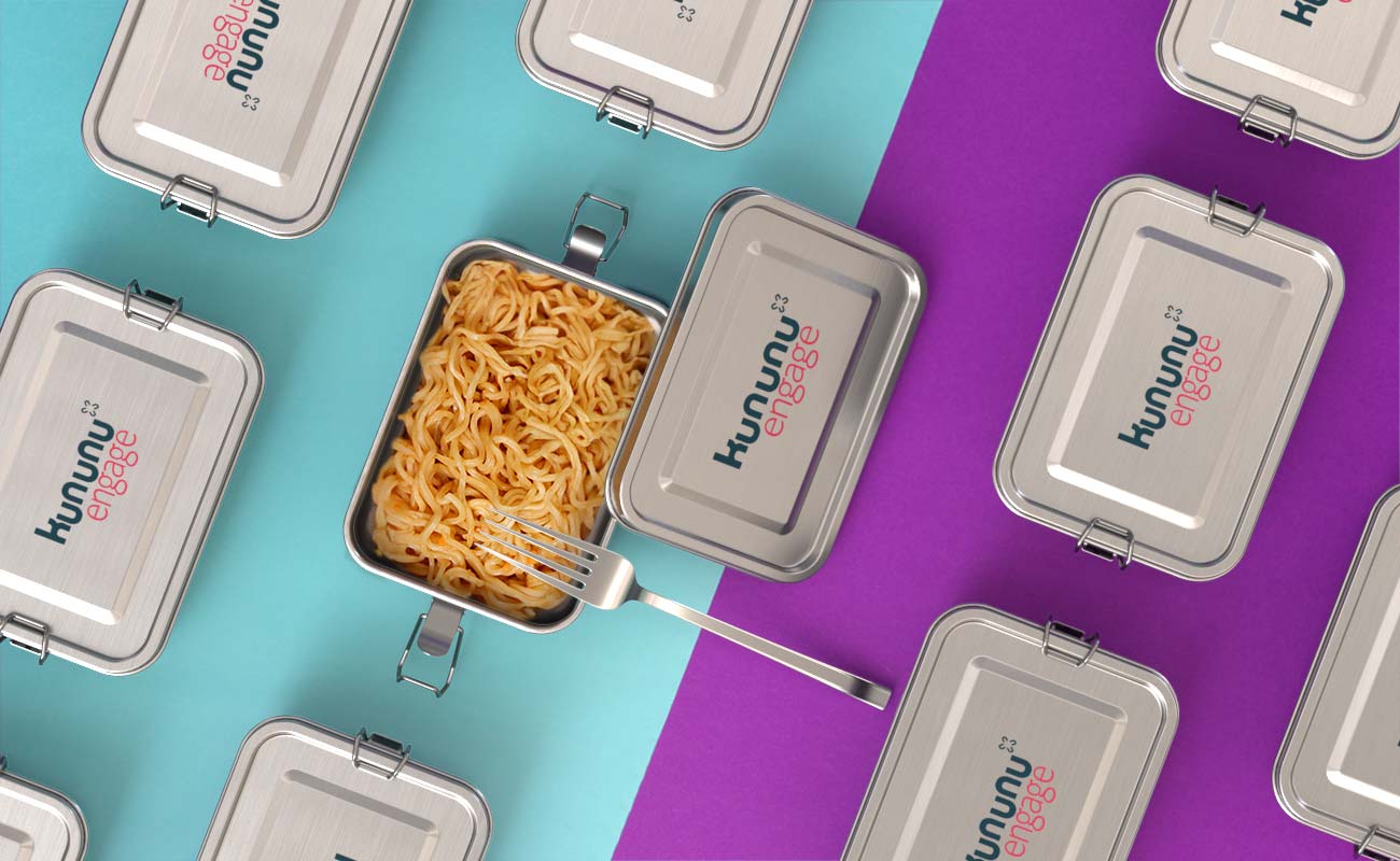 Nibbles - Matbeholdere med logo gallery thumbnail