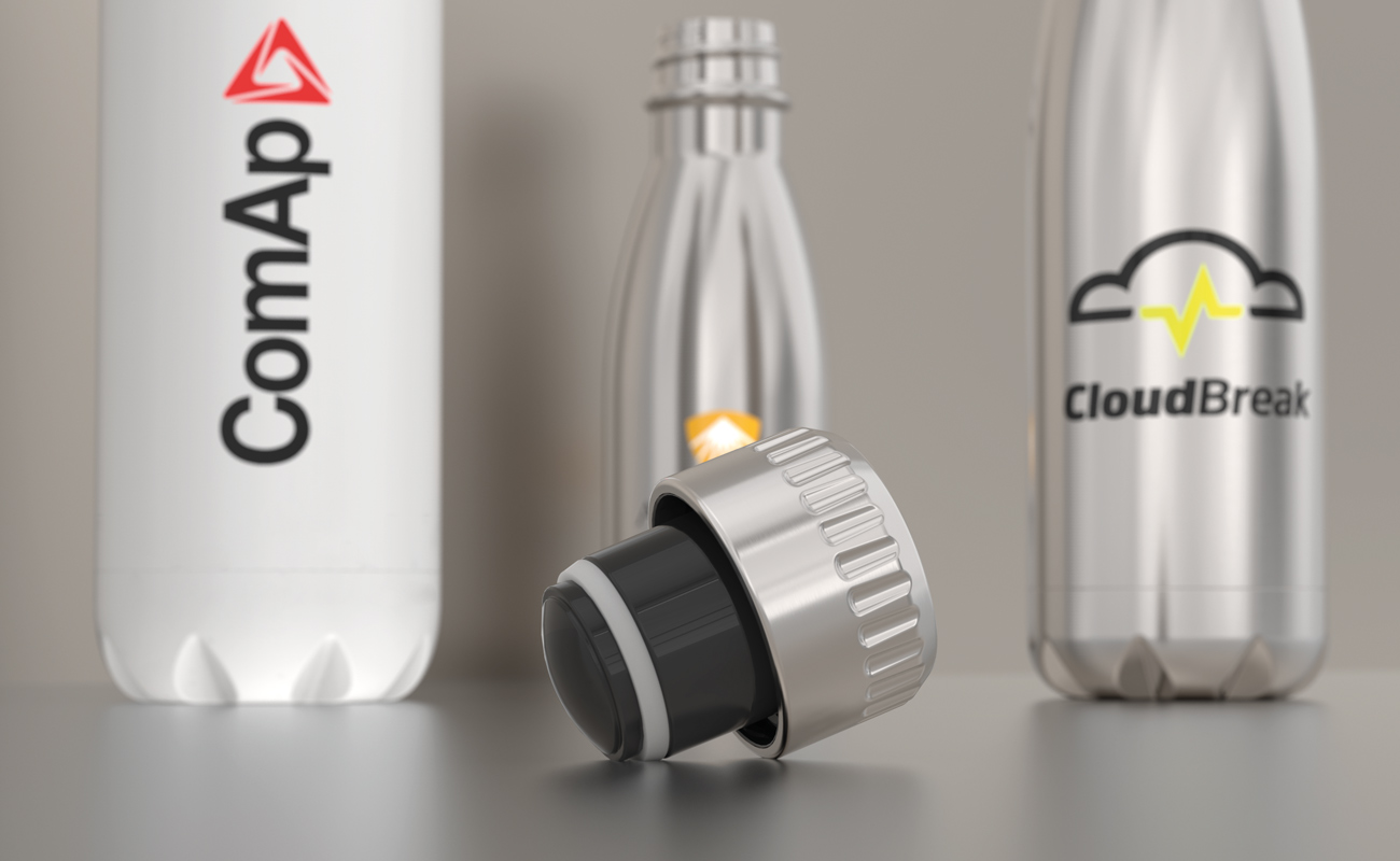 Nova - Vannflasker med logo  gallery thumbnail